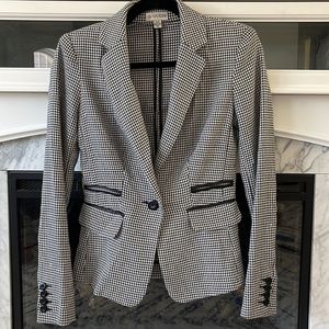 Guess houndstooth blazer